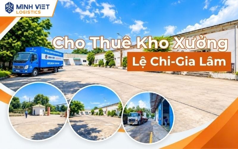 Cho thuê kho xưởng Lệ Chi và các khu vực khác thuộc Gia Lâm